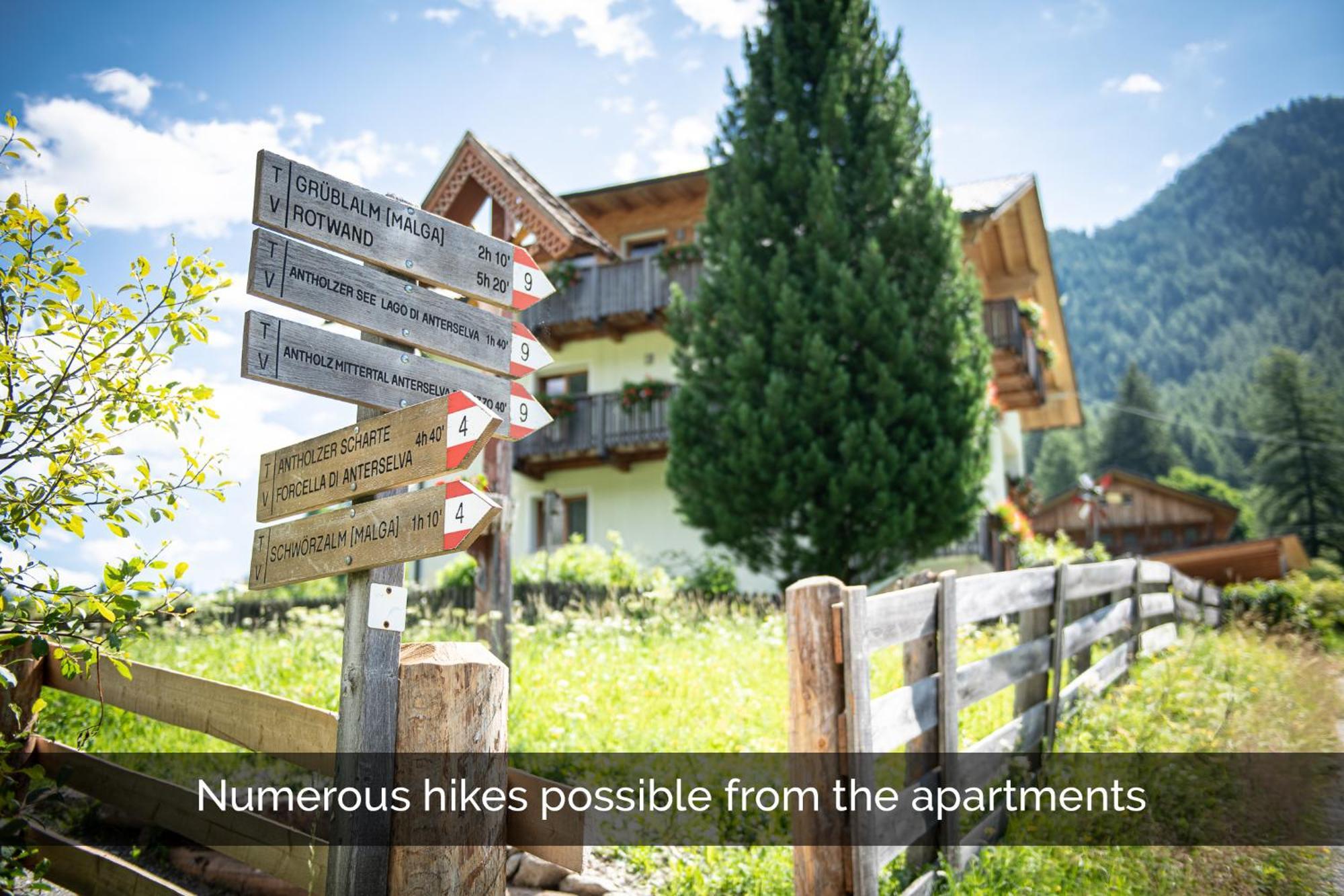 Apartments Nature Apis Landheim Anterselva di Mezzo Zewnętrze zdjęcie